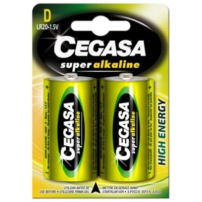 CEGASA PILA SUPER ALC LR20 BLISTER 2 UDS