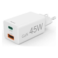 CARGADOR USB HAMA 45W 1xUSB-C PD 1xUSB-A MINICARGADOR CARGADOR USB HAMA 45W 1xUSB-C PD 1xUSB-A MINICARGADOR