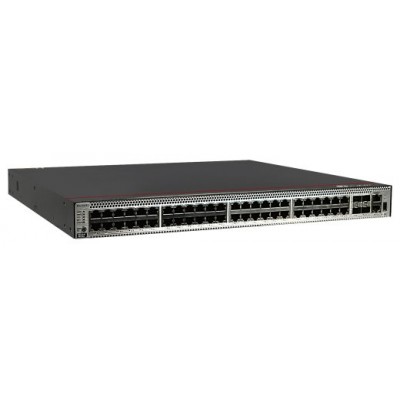 S5731-H48T4XC (48 10/100/1000BASE-T PORTS, 4*10GE SFP+ PORTS, 1*EXPANSION SLOT, WITHOUT POWER MODULE) (Espera 4 dias)
