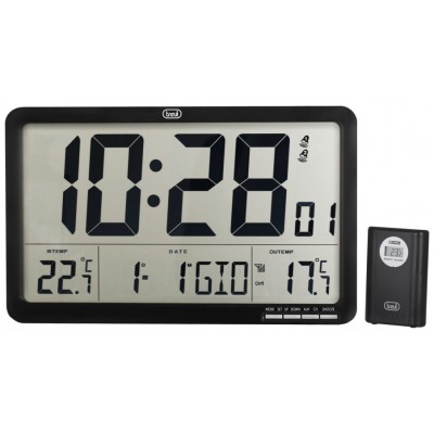 RELOJ PARED TREVI OM 3560 RC DIGITAL RADIOCONTROLADO CON SENSOR EXTERNO