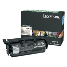 LEXMARK T-650/652/654 Toner Alto rendimiento Retornable Etiquetas