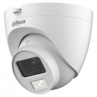 (DH-HAC-HDW1500CLQP-IL-A-0280B-S2) DAHUA CÁMARA HÍBRIDA TURRET LITE SMART DUAL LIGHT 5MP IR 20M CON AUDIO 2.8MM (Espera 4 dias)