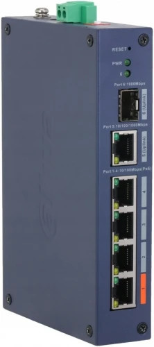 (DH-CHS4106-4ET-60) DAHUA SWITCH INDUSTRIAL 6 PUERTOS CLOUD MANAGED GIGABIT, 4 PUERTOS POE, 60W, HI-POE, L2 (Espera 4 dias) (DH-CHS4106-4ET-60) DAHUA SWITCH INDUSTRIAL 6 PUERTOS CLOUD MANAGED GIGABIT, 4 PUERTOS POE, 60W, HI-POE, L2 (Espera 4 dias)