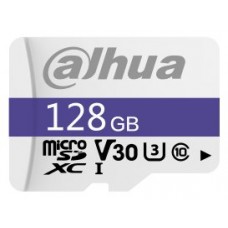 DAHUA MICROSD 128GB MICROSD CARD, READ SPEED UP TO 95 MB/S, WRITE SPEED UP TO 38 MB/S, SPEED CLASS C10, U3, V30, TBW 80TB (DHI-TF-C100/128GB) (Espera 4 dias)