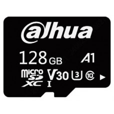 DAHUA MICROSD 128GB, ENTRY LEVEL VIDEO SURVEILLANCE MICROSD CARD, READ SPEED UP TO 100 MB/S, WRITE SPEED UP TO 50 MB/S, SPEED CLASS C10, U3, V30, A1 (DHI-TF-L100-128G) (Espera 4 dias)