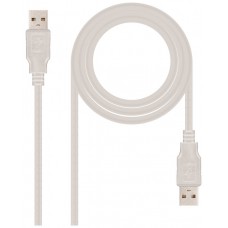 CABLE USB 2.0 TIPO AM-AM 3.0 M NANOCABLE 10.01.0304