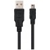 CABLE USB 2.0 A/M-MINI USB B/M 3.0M NEGRO NANOCABLE (Espera 4 dias)