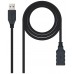 CABLE USB 3.0 TIPO AM-AH NEGRO 3.0 M NANOCABLE