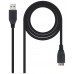 CABLE USB 3.0 TIPO AM-MICRO BM NEGRO 1.0 M NANOCABLE