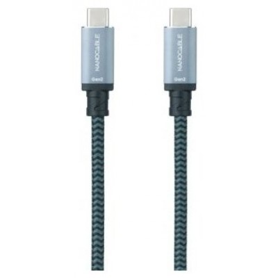 CABLE USB 3.1 GEN2 5A USB-C/M-USB-C/M NEG/GR 0.5 M