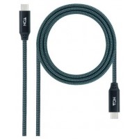 CABLE USB 3.2 GEN2x2 100W 4K-60Hz USB-C M/M 0.5 M