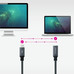 NANOCABLE CABLE USB 3.2 GEN2x2 100W 4K/60Hz USB-C M/H 1 M