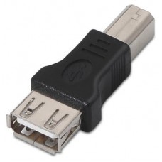 ADAPTADOR USB TIPO A/H - B/M NEGRO NANOCABLE (Espera 4 dias)
