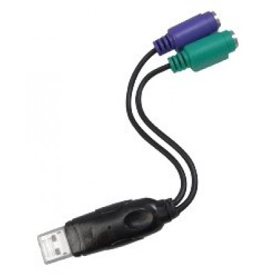 CONVERTIDOR PS2 TECLADO+RATON A USB TIPO 2XPS2H-AM 15
