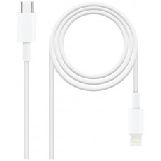 Nanocable - Cable lightning a usb-c  50cm