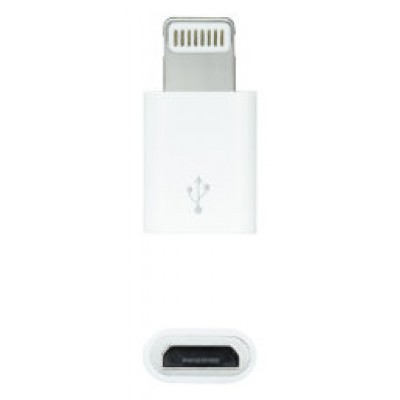 Nanocable - Adaptador Lightning/M A Micro USB/H -