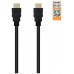 CABLE HDMI V2.0 4K 60HZ 18GBPS AM-AM NEGRO 2.0 M