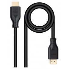 CABLE HDMI V2.0 4K@60HZ 18Gbps CCS NEGRO 1.5 M