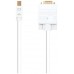 CONVERSOR MINI DISPLAYPORT A VGA 2 M BLANCO NANOCABLE (Espera 4 dias)
