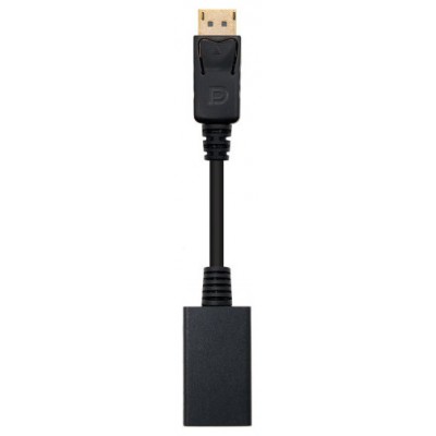 CONVERSOR DISPLAYPORT A HDMI DPM-HDMIH NEGRO 15 CM