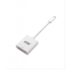 USB-C - DVI-D, 15 cm, 1080p, Blanco