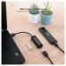 HUB USB 2.0 4xUSB2.0 USB-A/M-USB2.0/H NEGRO 15 CM