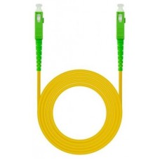 CABLE DE FIBRA OPTICA SC/APC A SC/APC SIMPLEX LSZH 120 M AMARILLO NANOCABLE (Espera 4 dias)