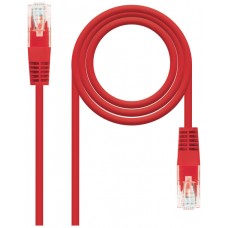 CABLE RED LATIGUILLO RJ45 CAT.6 UTP AWG24 ROJO 3.0 M