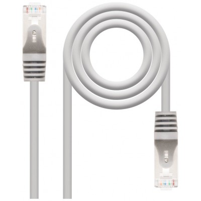 CABLE DE RED LATIGUILLO RJ45 FTP CAT6 AWG24 15 M GRIS NANOCABLE (Espera 4 dias)