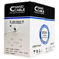 Cat 6e, FTP, AWG24, rigido, 305m