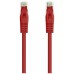 CABLE DE RED LATIGUILLO RJ45 UTP CAT6A AWG24 0.5 M ROJO NANOCABLE (Espera 4 dias)