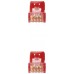 CABLE DE RED LATIGUILLO RJ45 UTP CAT6A AWG24 0.5 M ROJO NANOCABLE (Espera 4 dias)