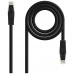 Nanocable Cable de red latiguillo RJ45 LSZH Cat.6A UTP AWG24, Negro, 3.0m (Espera 4 dias)