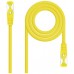 CABLE DE RED LATIGUILLO RJ45 SFTP CAT6A AWG26 0.25 M AMARILLO NANOCABLE (Espera 4 dias)