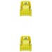 CABLE DE RED LATIGUILLO RJ45 SFTP CAT6A AWG26 0.25 M AMARILLO NANOCABLE (Espera 4 dias)