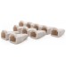 FUNDA CONECTOR GRIS RJ45 (10 Und) NANOCABLE (Espera 4 dias)