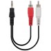 Nanocable Cable Audio Jack 3.5/M-2xRCA/M, 3 M