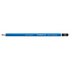 LAPIZ GRAFITO MARS LUMOGRAPH 100, GRAD. 10B STAEDTLER 100-10B (MIN12) (Espera 4 dias)