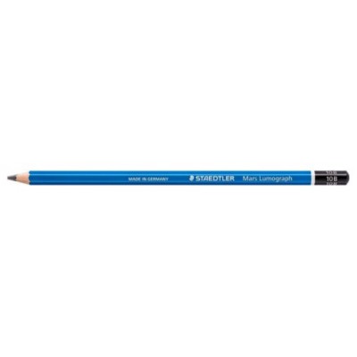 LAPIZ GRAFITO MARS LUMOGRAPH 100, GRAD. 10B STAEDTLER 100-10B (MIN12) (Espera 4 dias)