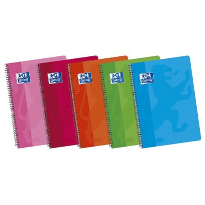 Oxford 100430166 cuaderno y block 80 hojas Colores surtidos (MIN5) (Espera 4 dias)