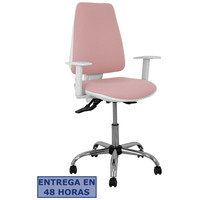 PIQUERAS Y CRESPO Silla Elche blanca asincro bali rosa brazos regulables ruedas de parque PIQUERAS Y CRESPO Silla Elche blanca asincro bali rosa brazos regulables ruedas de parque