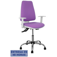 PIQUERAS Y CRESPO Silla Elche blanca asincro bali lila brazos regulables ruedas de parque PIQUERAS Y CRESPO Silla Elche blanca asincro bali lila brazos regulables ruedas de parque
