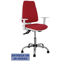 PIQUERAS Y CRESPO Silla Elche blanca asincro bali granate brazos regulables ruedas de parque PIQUERAS Y CRESPO Silla Elche blanca asincro bali granate brazos regulables ruedas de parque