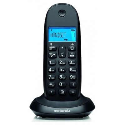 MOTOROLA C1001 CB+ Telefono DECT Negro