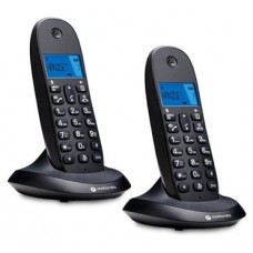 MOTOROLA C1002 CB+ Telefono DECT Negro Duo