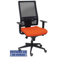 PIQUERAS Y CRESPO Silla Horna bali naranja oscuro brazos regulables PIQUERAS Y CRESPO Silla Horna bali naranja oscuro brazos regulables
