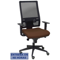 PIQUERAS Y CRESPO Silla Horna bali marron oscuro brazos regulables PIQUERAS Y CRESPO Silla Horna bali marron oscuro brazos regulables