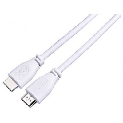 Raspberry Pi CPRP010-W cable HDMI 1 m HDMI tipo A (Estándar) Blanco (Espera 4 dias)
