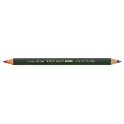 LAPIZ HEXAGONAL BICOLOR GRUESO 4,3MM FABER CASTELL 117500 (MIN12) (Espera 4 dias)