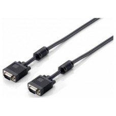 CABLE SVGA EQUIP 3COAX MACHO - MACHO 10M CON FERRITAS